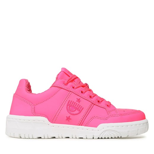 Sneakersy Chiara Ferragni CF3109-037 Pink Fuo ze sklepu eobuwie.pl w kategorii Buty sportowe damskie - zdjęcie 170854337