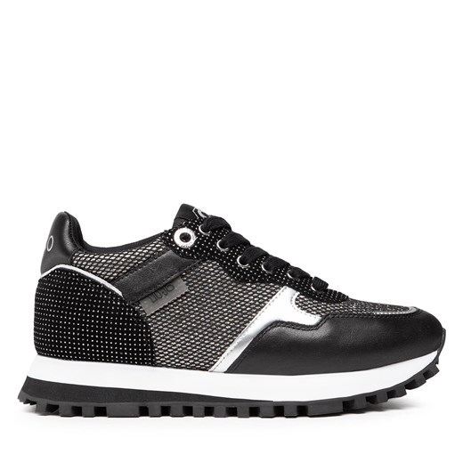 Sneakersy Liu Jo Wonder 01 BF2061 PX239 Black/Silver 01039 ze sklepu eobuwie.pl w kategorii Buty sportowe damskie - zdjęcie 170854527