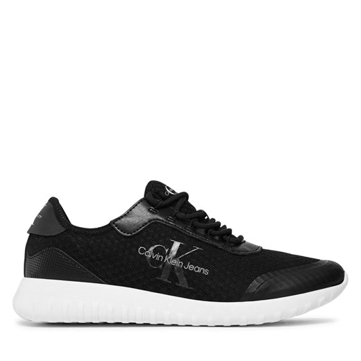 Sneakersy Calvin Klein Jeans Eva Runner Monologo YM0YM00584 Black BDS ze sklepu eobuwie.pl w kategorii Buty sportowe męskie - zdjęcie 170854555