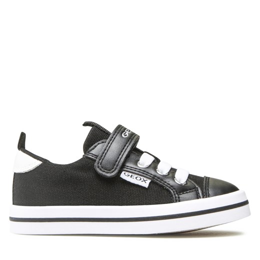 Sneakersy Geox Jr Ciak Girl J3504I01054C9999 M Black ze sklepu eobuwie.pl w kategorii Trampki dziecięce - zdjęcie 170854725