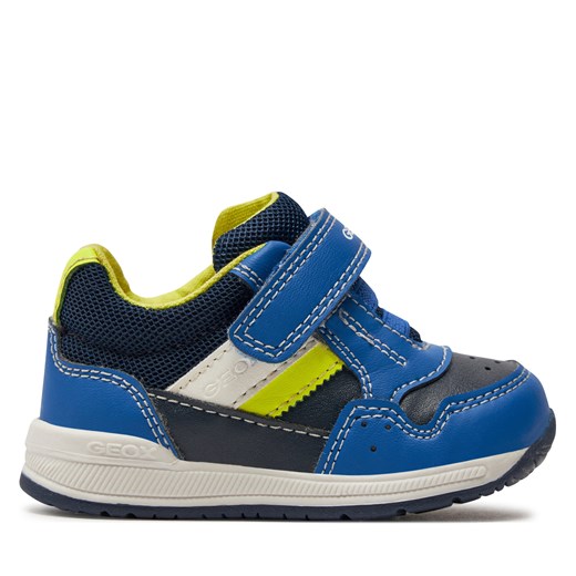 Sneakersy Geox B Rishon B. A B250RA 0BC14 C4502 Niebieski ze sklepu eobuwie.pl w kategorii Buciki niemowlęce - zdjęcie 170854806