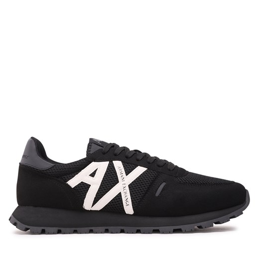 Sneakersy Armani Exchange XUX169 XV660 N814 Black/Off White ze sklepu eobuwie.pl w kategorii Buty sportowe męskie - zdjęcie 170855067