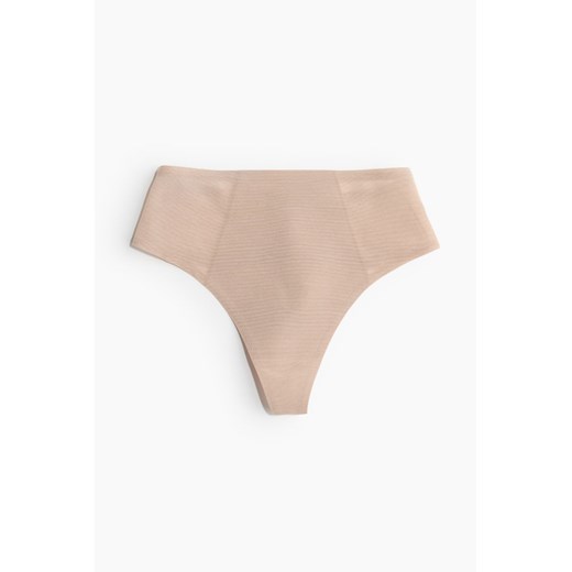 Majtki damskie H & M beżowe bez wzorów 