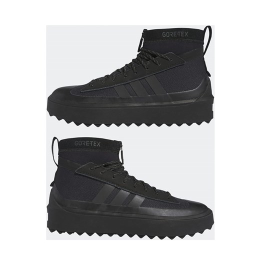 adidas Skórzane sneakersy &quot;ZNSORED GTX&quot; w kolorze czarnym 42,5 okazyjna cena Limango Polska