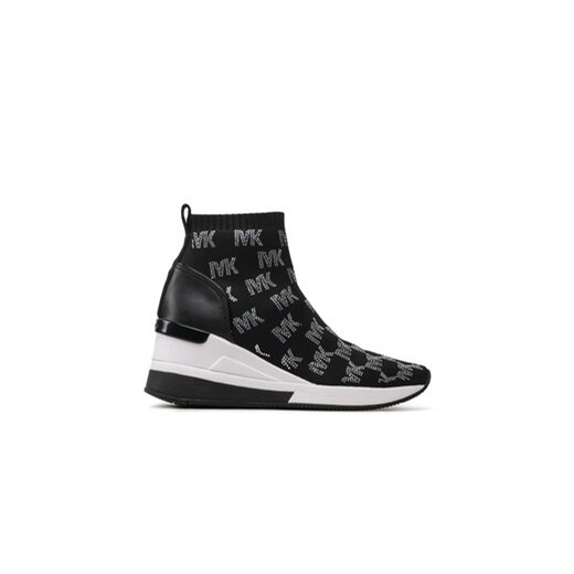 MICHAEL Michael Kors Sneakersy Skyler 43F2SKFE6D Czarny ze sklepu MODIVO w kategorii Buty sportowe damskie - zdjęcie 170855637