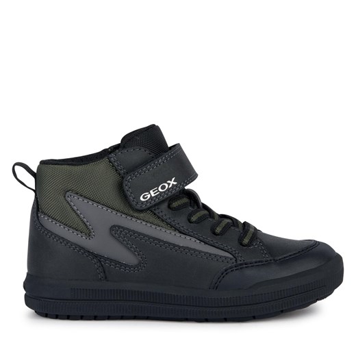 Sneakersy Geox J Arzach Boy J364AF 0MEFU C0033 S Black/Military Geox 28 wyprzedaż eobuwie.pl