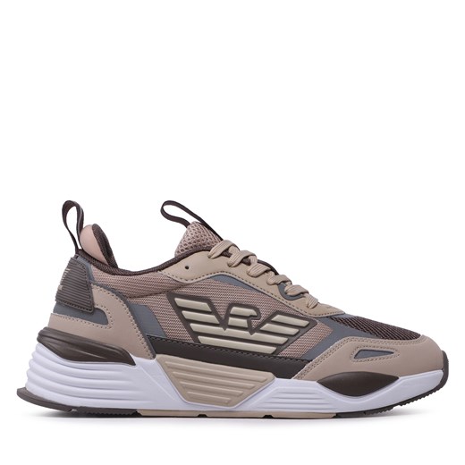 Sneakersy EA7 Emporio Armani X8X070 XK165 S310 Oxford Tan/Falcon 44.23 wyprzedaż eobuwie.pl