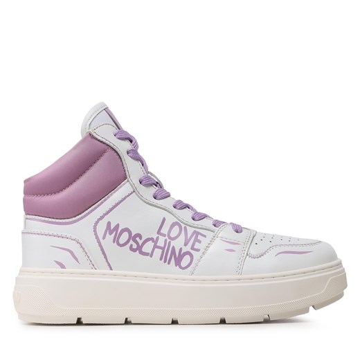 Sneakersy LOVE MOSCHINO JA15264G1GIAA10C Biały ze sklepu eobuwie.pl w kategorii Buty sportowe damskie - zdjęcie 170860416