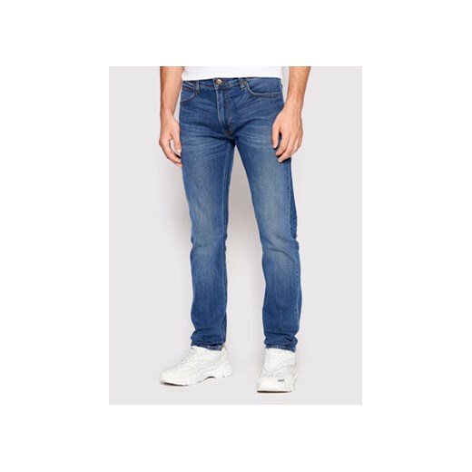 Lee Jeansy Luke L719AKIG 112318933 Niebieski Slim Tapered Fit ze sklepu MODIVO w kategorii Jeansy męskie - zdjęcie 170863936