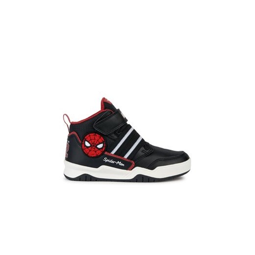 Geox Sneakersy SPIDER-MAN J Perth Boy J367RD 05411 C0048 S Czarny ze sklepu MODIVO w kategorii Buty zimowe dziecięce - zdjęcie 170863997