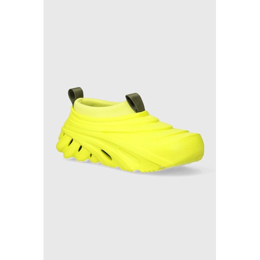 Crocs sneakersy Echo Storm kolor żółty 209414 ze sklepu ANSWEAR.com w kategorii Buty sportowe damskie - zdjęcie 170866938