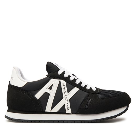 Sneakersy Armani Exchange XUX017 XCC68 K489 Black/White ze sklepu eobuwie.pl w kategorii Buty sportowe męskie - zdjęcie 170867737