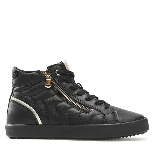 Sneakersy Geox D Blomiee E D266HE 0BCAR C9999 Black ze sklepu eobuwie.pl w kategorii Trampki damskie - zdjęcie 170867837