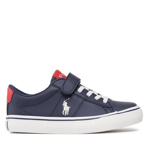 Sneakersy Polo Ralph Lauren RF104286 S NAVY TUMBLED/RED W/ PAPERWHITE PP Polo Ralph Lauren 33 eobuwie.pl