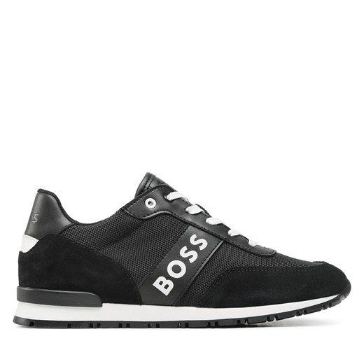 Sneakersy Boss J29332 S Black 09B ze sklepu eobuwie.pl w kategorii Buty sportowe dziecięce - zdjęcie 170868268