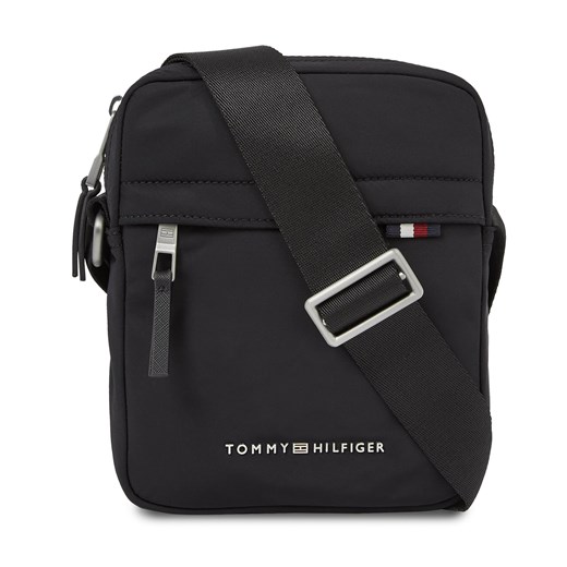Saszetka Tommy Hilfiger Th Signature Mini Reporter AM0AM12217 Black BDS Tommy Hilfiger one size eobuwie.pl