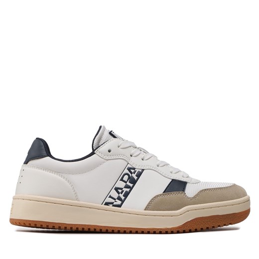 Sneakersy Napapijri Courtis NP0A4HL3 White/Navy 01A ze sklepu eobuwie.pl w kategorii Buty sportowe męskie - zdjęcie 170868375