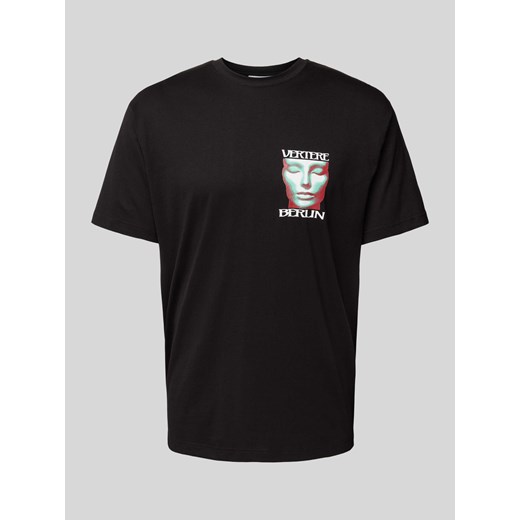 T-shirt z okrągłym dekoltem ze sklepu Peek&Cloppenburg  w kategorii T-shirty męskie - zdjęcie 170868779