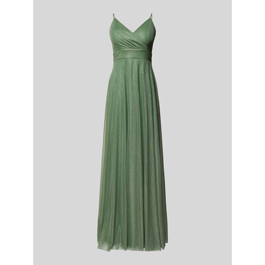 Sukienka wieczorowa z cienkimi ramiączkami ze sklepu Peek&Cloppenburg  w kategorii Sukienki - zdjęcie 170869415
