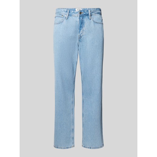 Jeansy o luźnym kroju w jednolitym kolorze model ‘EDDIE’ ze sklepu Peek&Cloppenburg  w kategorii Jeansy męskie - zdjęcie 170869418