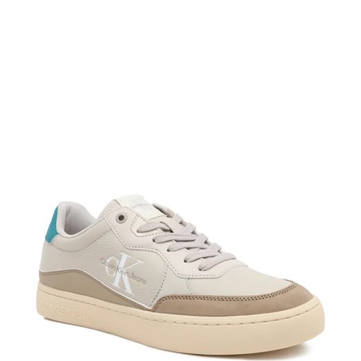 CALVIN KLEIN JEANS Skórzane sneakersy CLASSIC CUPSOLE LOW LTH ML FAD 44 promocja Gomez Fashion Store