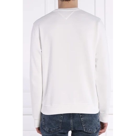 Bluza męska Tommy Jeans biała bawełniana casual 