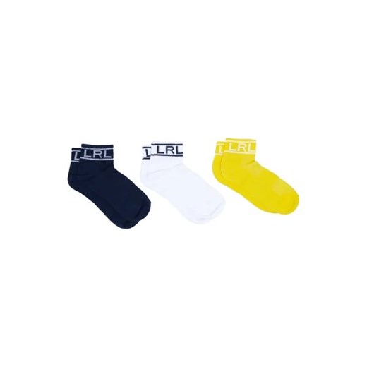 LAUREN RALPH LAUREN Skarpety 3-pack QUARTER OS promocyjna cena Gomez Fashion Store