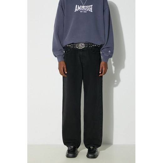 AMBUSH jeansy Waist Detail Denim Pants męskie BMYB003S24DEN ze sklepu PRM w kategorii Jeansy męskie - zdjęcie 170874578