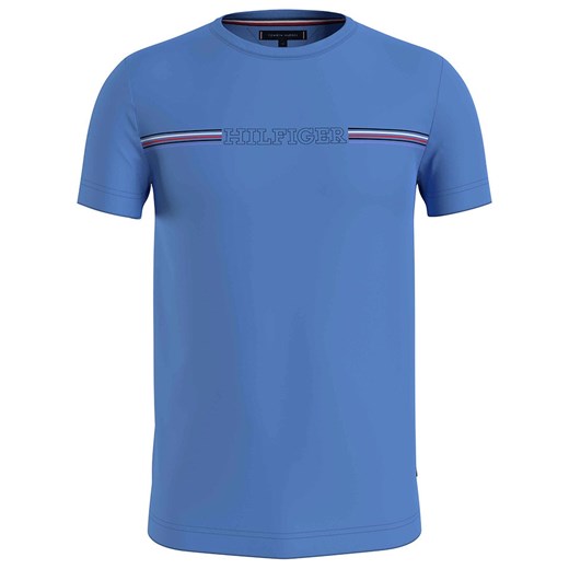 Tommy Hilfiger Koszulka w kolorze niebieskim ze sklepu Limango Polska w kategorii T-shirty męskie - zdjęcie 170877738