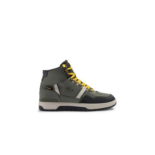Lacoste Sneakersy T-Clip Winter Mid 746SMA0086 Khaki ze sklepu MODIVO w kategorii Buty sportowe męskie - zdjęcie 170878625