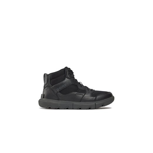 Sorel Sneakersy Explorer Next™ Sneaker Mid Wp NM5063-010 Czarny ze sklepu MODIVO w kategorii Buty sportowe męskie - zdjęcie 170878758