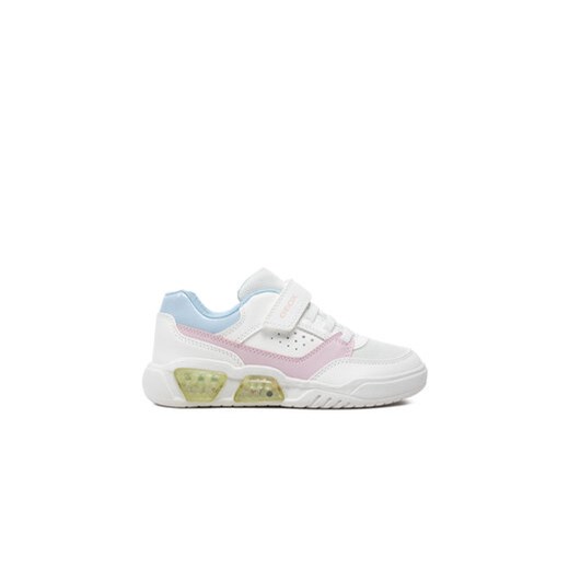 Geox Sneakersy J Illuminus Girl J45HPA 0BUAS C0406 D Biały ze sklepu MODIVO w kategorii Buty sportowe dziecięce - zdjęcie 170878827
