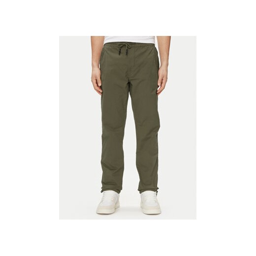 Pepe Jeans Spodnie materiałowe Parachute Pant PM211685 Khaki Regular Fit ze sklepu MODIVO w kategorii Spodnie męskie - zdjęcie 170878835