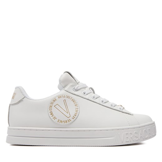Sneakersy Versace Jeans Couture 76VA3SK3 Biały ze sklepu eobuwie.pl w kategorii Trampki damskie - zdjęcie 170879395