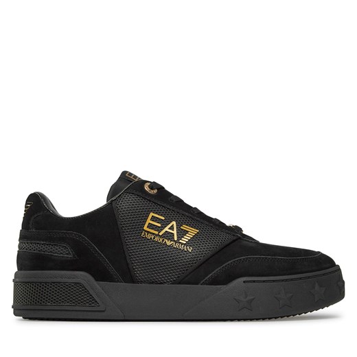Sneakersy EA7 Emporio Armani X8X121 XK359 M701 Triple Black+Gold ze sklepu eobuwie.pl w kategorii Buty sportowe męskie - zdjęcie 170879405
