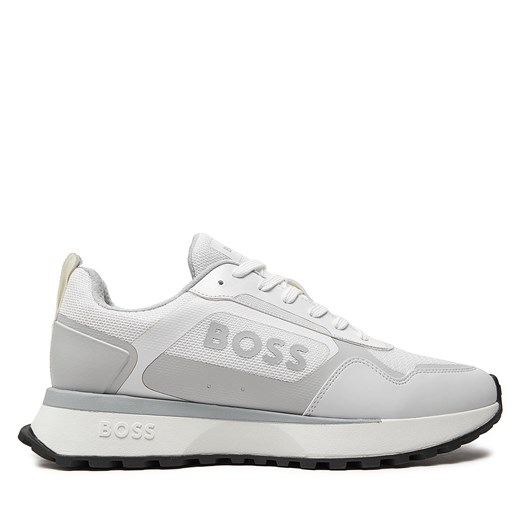 Sneakersy Boss Jonah Runn Merb 50517300 White 100 ze sklepu eobuwie.pl w kategorii Buty sportowe męskie - zdjęcie 170879499