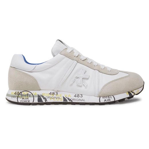 Sneakersy Premiata Lucy 206E White/Light Grey ze sklepu eobuwie.pl w kategorii Buty sportowe męskie - zdjęcie 170879598