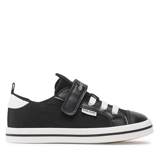 Sneakersy Geox Jr Ciak Girl J3504I01054C9999 S Black ze sklepu eobuwie.pl w kategorii Trampki dziecięce - zdjęcie 170879797