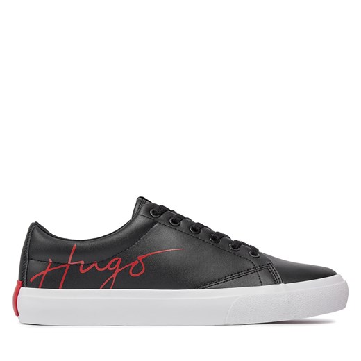 Sneakersy Hugo Dyerh Tenn 50518354 Black 001 ze sklepu eobuwie.pl w kategorii Trampki męskie - zdjęcie 170880025