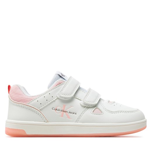 Sneakersy Calvin Klein Jeans V1A9-80783-1355 S White/Pink X134 31 eobuwie.pl