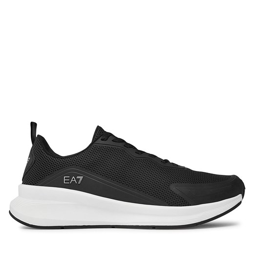 Sneakersy EA7 Emporio Armani X8X150 XK350 N763 Black/Silver ze sklepu eobuwie.pl w kategorii Buty sportowe męskie - zdjęcie 170880608