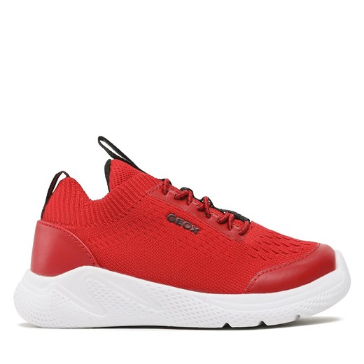 Sneakersy Geox J Sprintye Boy J25GBA0006KC0020 M Red/Black Geox 24 eobuwie.pl
