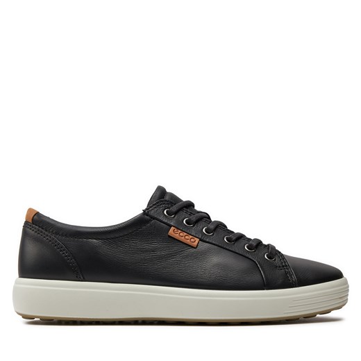 Sneakersy ECCO Soft 7 43000401001 Black ze sklepu eobuwie.pl w kategorii Trampki męskie - zdjęcie 170880696