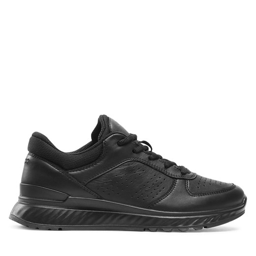 Sneakersy ECCO Exostride W Low 83531301001 Czarny ze sklepu eobuwie.pl w kategorii Buty sportowe damskie - zdjęcie 170881115