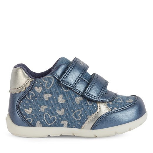 Sneakersy Geox B Elthan Girl B451QB 0AWNF C4206 Sky/Silver Geox 26 okazja eobuwie.pl
