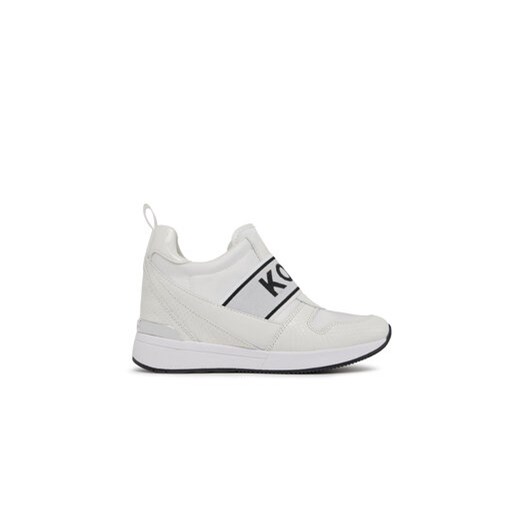 MICHAEL Michael Kors Sneakersy Maven Slip On Trainer 43F2MVFP4D Biały ze sklepu MODIVO w kategorii Buty sportowe damskie - zdjęcie 170881856