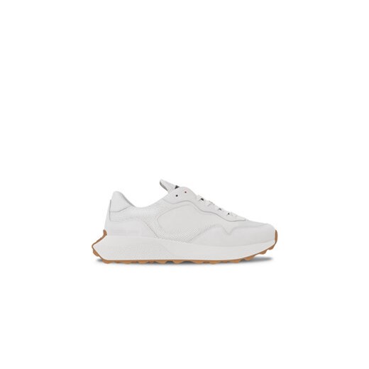 Tommy Jeans Sneakersy Tjm Runner Mix Material EM0EM01259 Biały ze sklepu MODIVO w kategorii Buty sportowe męskie - zdjęcie 170882115