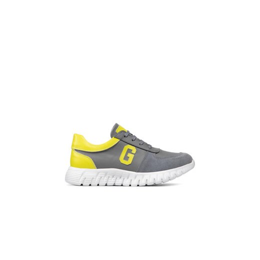 Guess Sneakersy Luigi FJ5LUG ELE12 Szary ze sklepu MODIVO w kategorii Buty sportowe dziecięce - zdjęcie 170882186