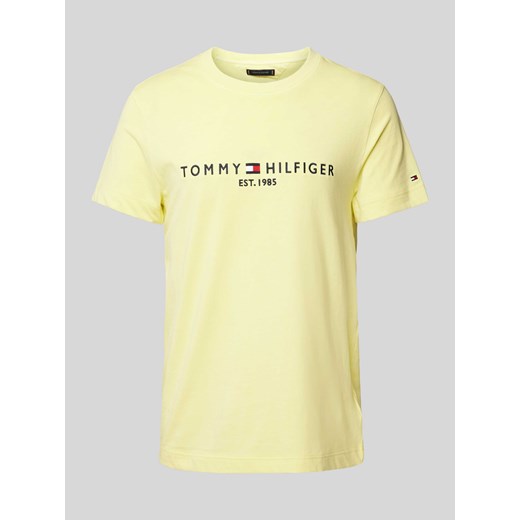 T-shirt z wyhaftowanym logo ze sklepu Peek&Cloppenburg  w kategorii T-shirty męskie - zdjęcie 170885786