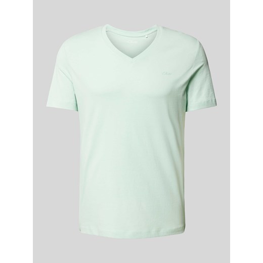 T-shirt z nadrukiem z logo ze sklepu Peek&Cloppenburg  w kategorii T-shirty męskie - zdjęcie 170885965